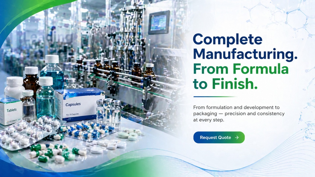 Arya Pharma Baddi | Third party nutraceutical manufacturing services India