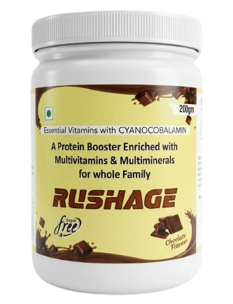 Arya Pharma Baddi | Rushage protein nutraceutical product | Nutraceutical manufacturing Baddi